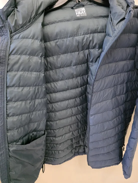 32 Degrees HEAT Men's Puffer Jacket with Hood - Picture 5 of 9